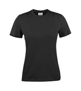 Dámske tričko (PRINTER ESSENTIALS LIGHT T-SHIRT LADY) > čierna > M