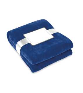 Flanelová deka > modrá (120X150 CM)