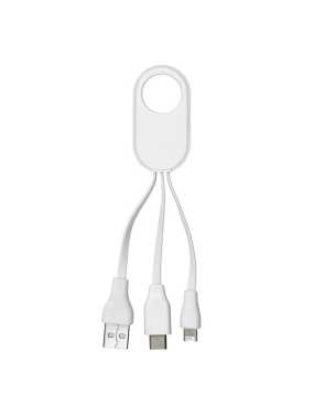 Sada nabíjacích káblov > biela