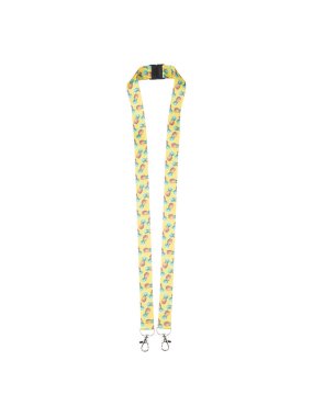 | Zákazková sublimačná šnúrka na krk > biela