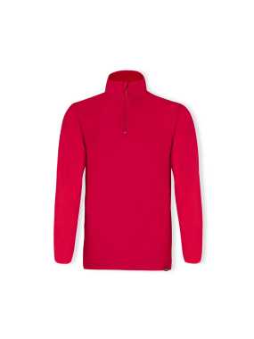 RPET fleecová bunda > červená > 2XL
