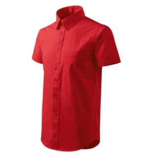Pánska košeľa (MALFINI Shirt short sleeve) > červená > M