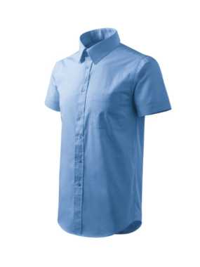 Pánska košeľa (MALFINI Shirt short sleeve) > modrá (nebeská) > S