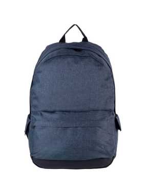Ruksak (Kimood"BACKPACK WITH IMITATION LEATHER TRIM") > modrá (graphite heather)