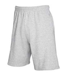 Pánske krátke nohavice (Fruit of the Loom-LW SHORT) > šedá(heather grey) > M