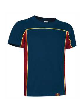 Pánske tričko (FURIA) > modrá (orion navy)/červená (lotto)/žltá (lemon) > XL