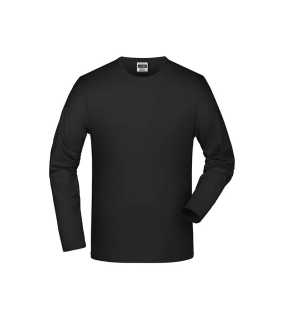 Pánske tričko (JN Elastic-T Long-Sleeved) > čierna > M