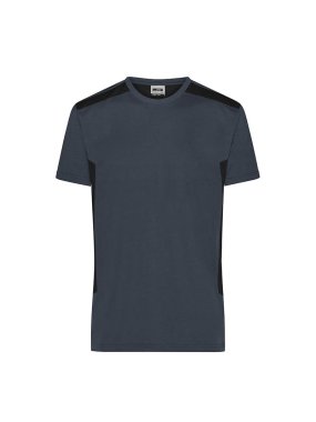 Pánske tričko (JN Mens Workwear T-Shirt STRONG) > šedá (carbon) / čierna > L