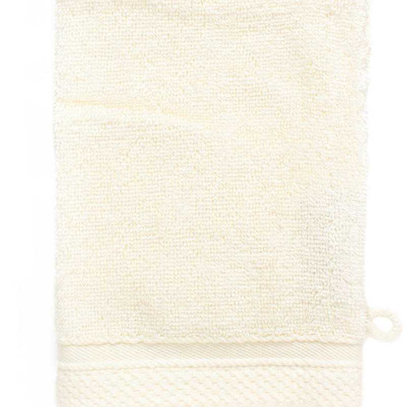Rukavica na umývanie (THE ONE Bamboo Washcloth) > béžová (ivory cream) > 16 x 21 cm