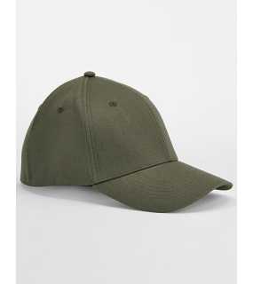 Unisex šiltovka (Beechfield EarthAware Organic Cotton Stretch-Fit Cap)>zelená (olive)>S/M