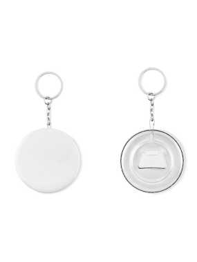 Kľúčenka s otvárakom >  strieborná(matná)