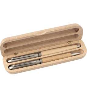 Bambusová sada na písanie > hnedá