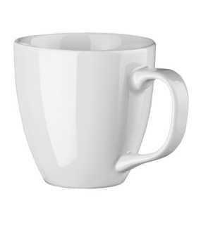 Porcelánový hrnček > biela