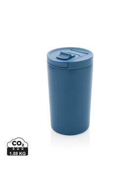 Nepriepustný termohrnček na zámok z RCS recykl. ocele > modrá