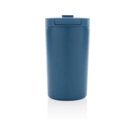 Nepriepustný termohrnček na zámok z RCS recykl. ocele > modrá