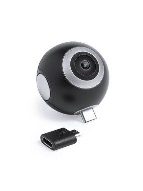 360° kamera > čierna