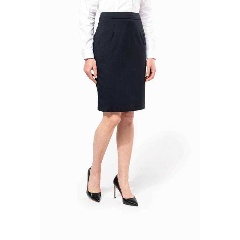 Dámska sukňa (Kariban"PENCIL SKIRT") > čierna > 38
