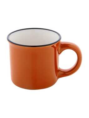Mini vintage hrnček > oranžová