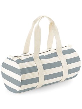 Športová taška (WM Nautical Barrel Bag) > béžová (natural) / šedá