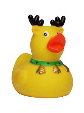 Kačička do vane (MBW Squeaky duck x-mas moose) > viacfarebná