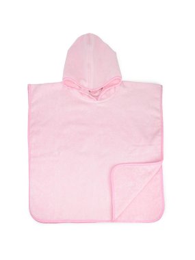 Detský župan (THE ONE Baby Poncho ) > ružová (light) > 55 x 55 cm