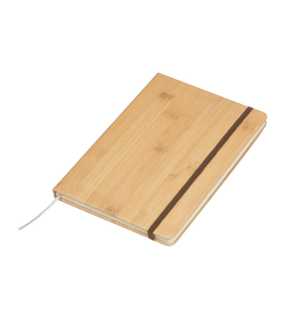Zápisník A5 s dreveným vzhľadom > béžová