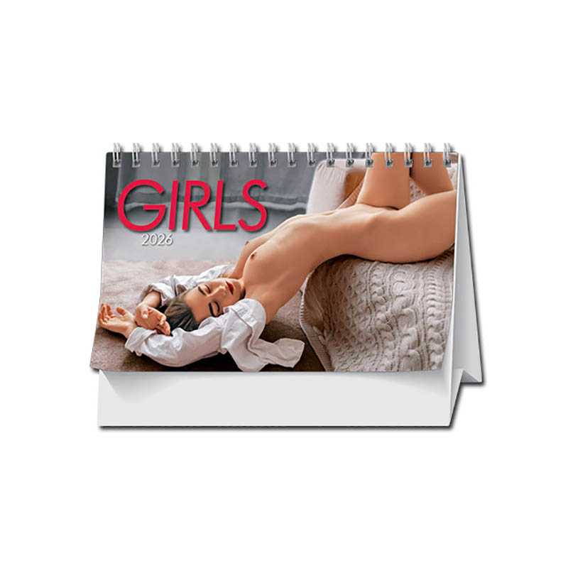 Stolový kalendár (Girls stolový 2026) - 23 x 14 cm