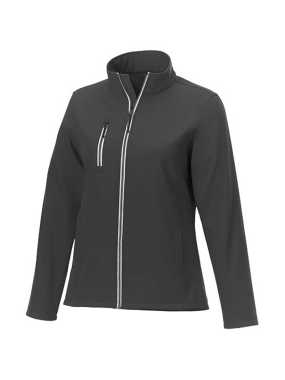 Dámska softshell bunda > šedá (storm) > XS