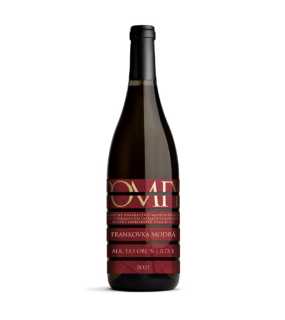 Pomfy - Mavín-Víno /Frankovka Modrá/Rúbaň, Pod Malým vrchom, červené suché, 2021,(0,75l) E