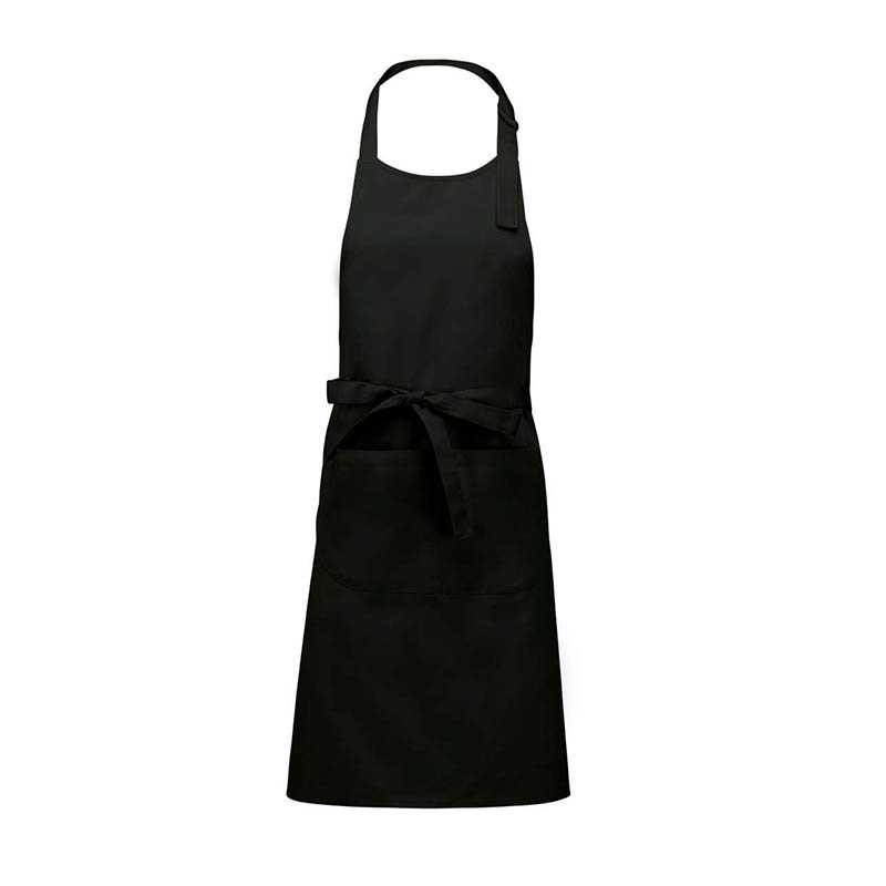 Unisex zástera (KARIBAN POLYESTER COTTON APRON) > čierna