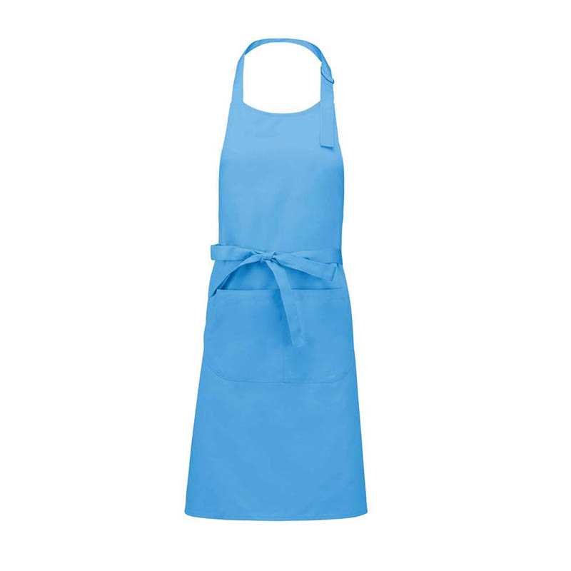 Unisex zástera (KARIBAN POLYESTER COTTON APRON) > modrá (sky)