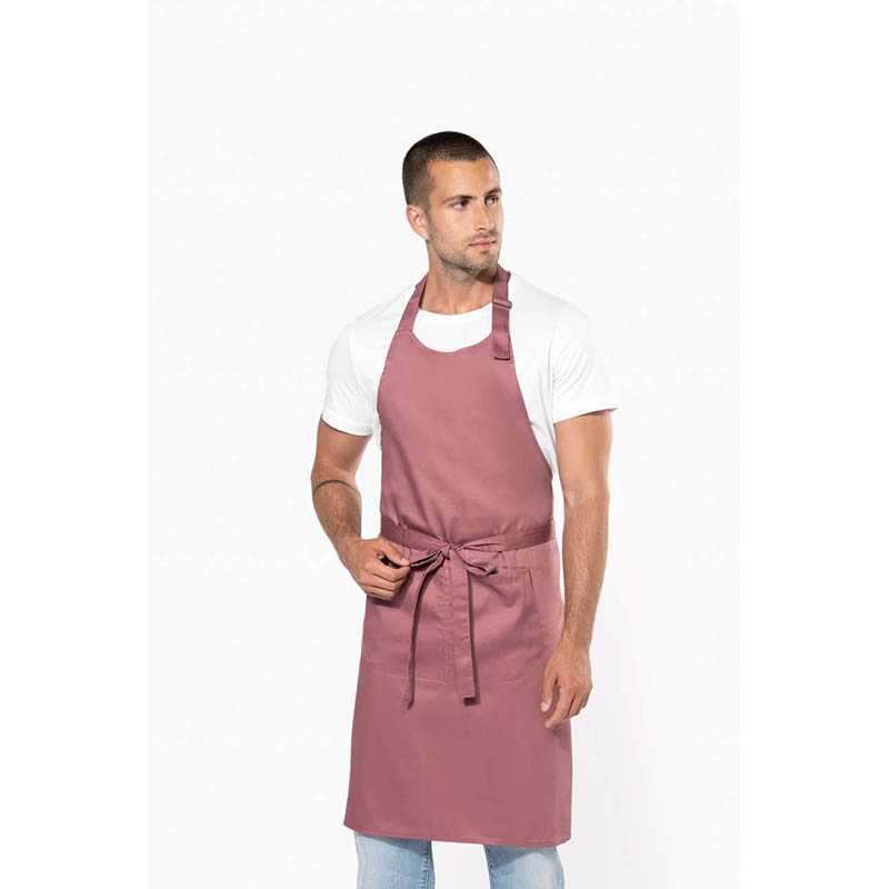 Unisex zástera (KARIBAN POLYESTER COTTON APRON) > čierna