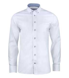 Pánska košeľa (James Harvest RED BOW 121 SLIM) > biela > XL