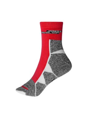 Ponožky(JN Sport Socks) > červená / biela > 35-38
