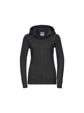 Dámska mikina (RUSSELL AUTHENTIC ZIP HOOD/W) > čierna > XS
