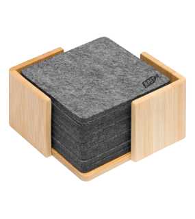 Sada podtácok > hnedá / šedá