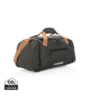 Urban outdoor víkendová taška Impact z rPET > čierna