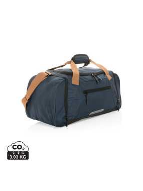 Urban outdoor víkendová taška Impact z rPET > modrá (navy)