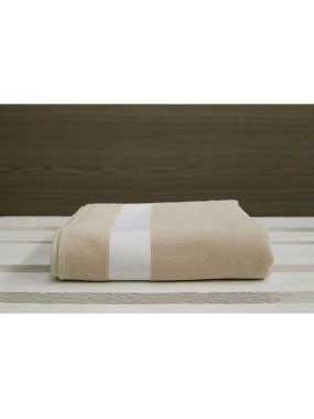 Plážový uterák (OLIMA VELOUR BEACH TOWEL) > hnedá (sand) > 100X180