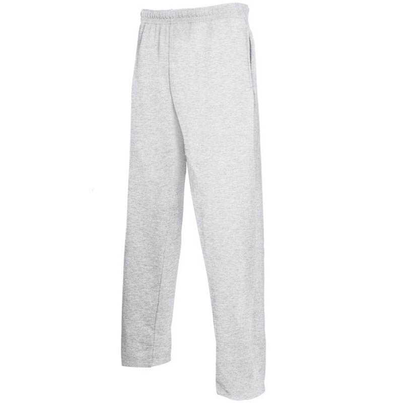 Pánske tepláky (Fruit of the Loom-LW JOG PANTS) > šedá(heather grey) > S