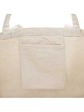 Bavlnená taška s dlhými a krátkymi ušami  > béžová