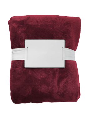 Flísová deka 120x150 cm > červená