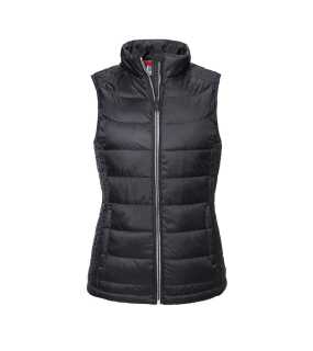Dámska vesta (RUSSELL Ladies' Nano Bodywarmer)>čierna>XS