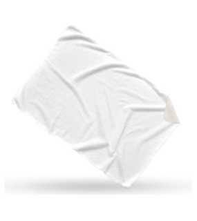 Sublimačná deka (BLANKET CLASSIC) > biela > 100x150 cm