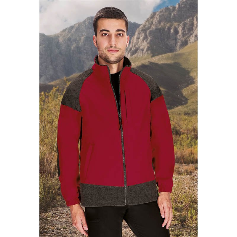 Pánska bunda (CALEDONIA) > hnedá (walnut) / čierna > 3XL