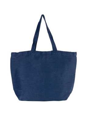 Taška (Kimood"LARGE JUCO WITH INSIDE LINING") > modrá (washed midnight)