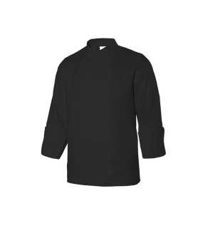 Kuchárska bunda (VELILLA LS MICROFIBER CHEF JACKET) > čierna > XS