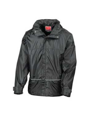 Unisex bunda (RESULT WATERPROOF PRO-COACH JACKET) > čierna > S