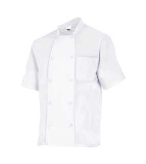 Pánske tričko (VELILLA SS CHEF JACKET) > biela > 58