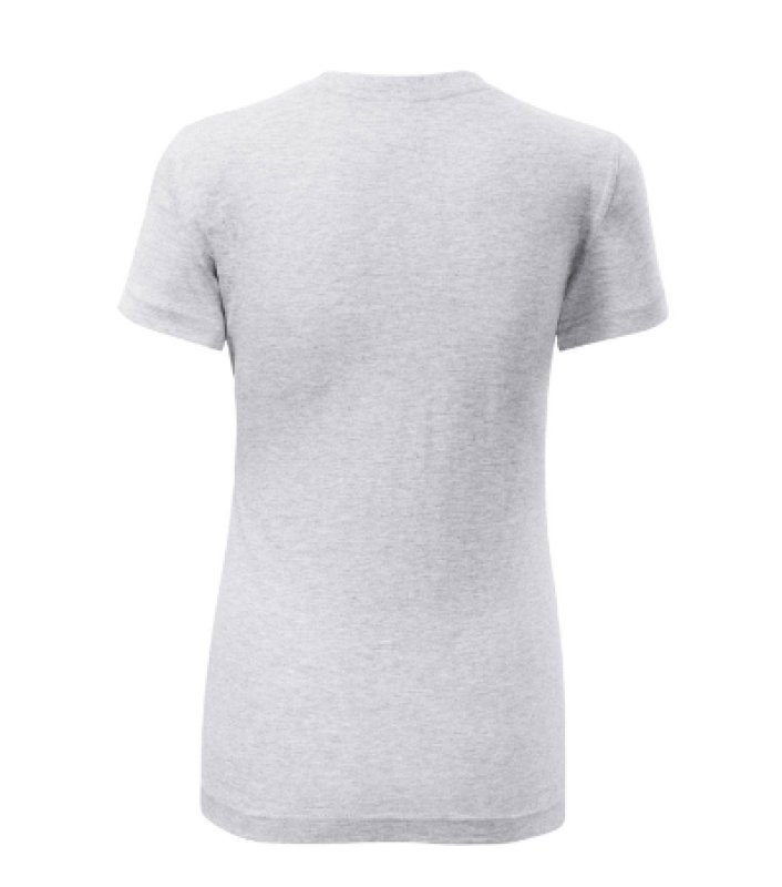 Dámske tričko (MALFINI Classic New 145) > sivá (svetlý melír) > S